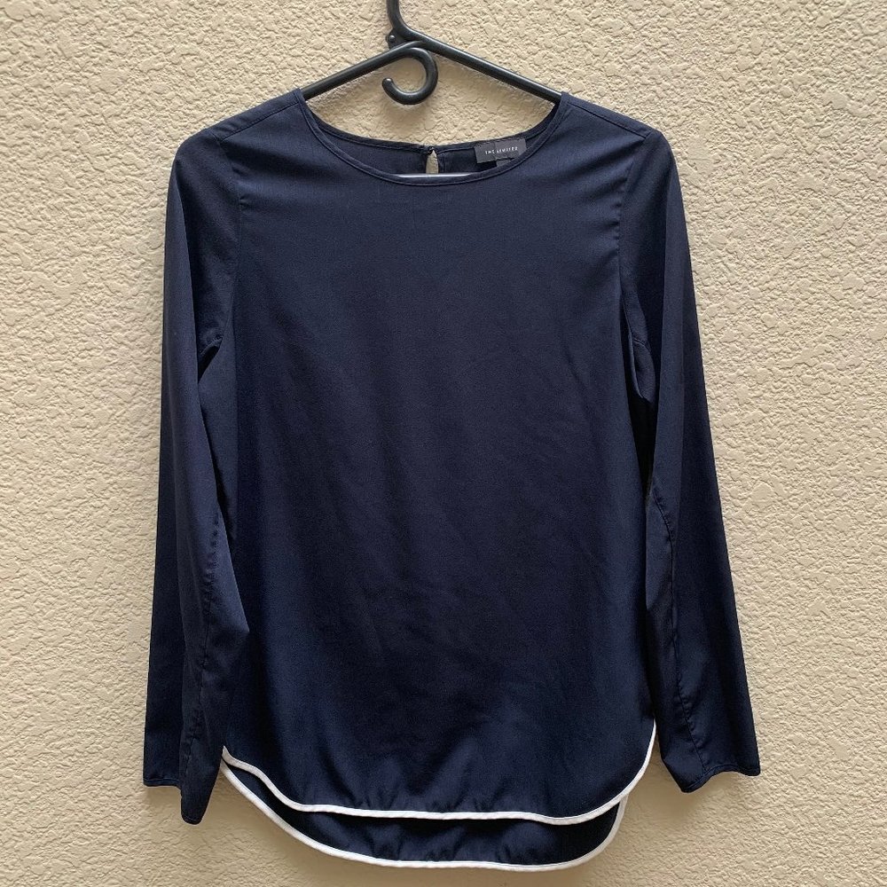 The Limited Navy Blue Blouse
